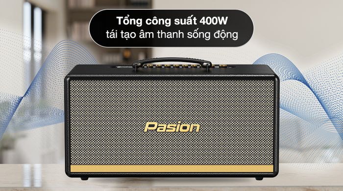 Loa karaoke xách tay PASION 2 - Công suất