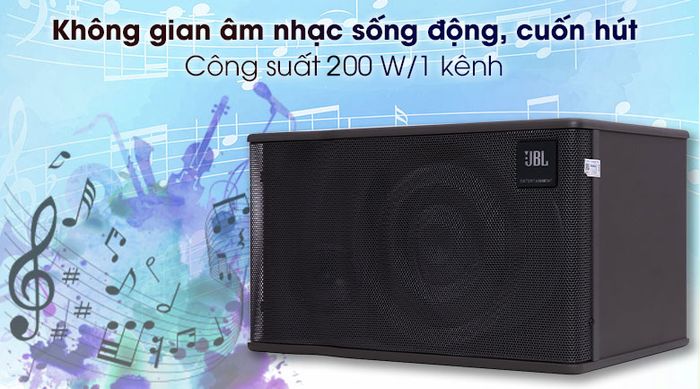 Công suất 200 W/ 1 kênh - Cặp Loa Karaoke JBL MK 10