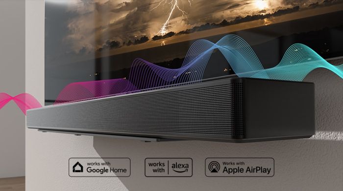 Bộ loa thanh LG SC9S 400W - Kết nối