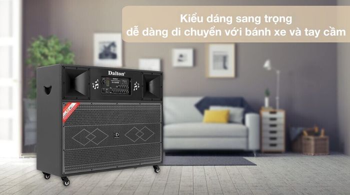 Loa kéo karaoke Dalton TS-15A6500 - Thiết kế
