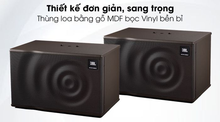 Loa Karaoke JBL MK 12 - thiết kế