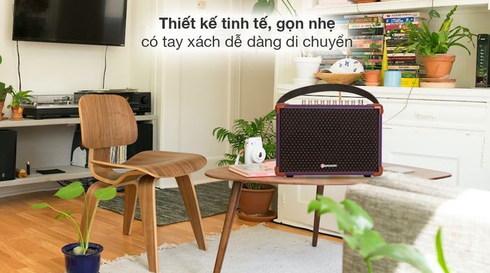 Loa karaoke xách tay Sumico BELLA 42 Purple 100W - Thiết kế