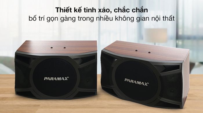 Cặp loa karaoke Paramax LX-1800 600W - Thiết kế