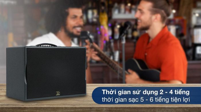 Loa karaoke xách tay Dalton PS-K25A 300W - Thời gian sử dụng