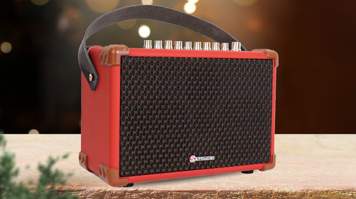 Loa karaoke xách tay Sumico BELLA 42 Red 100W