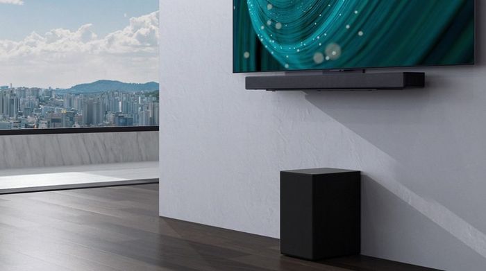 Bộ loa thanh LG SC9S 400W - Thiết kế