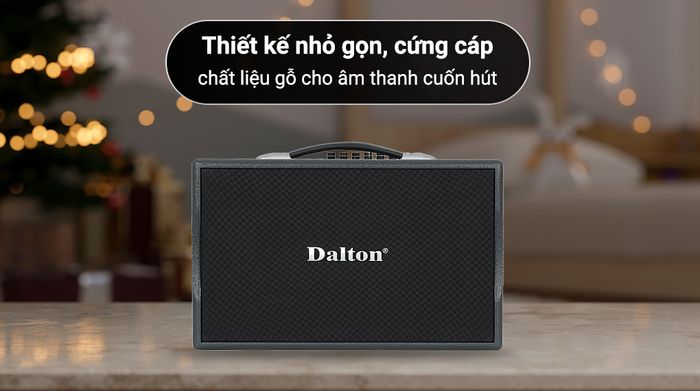 Loa karaoke xách tay Dalton PS-K20A 250W - Thiết kế
