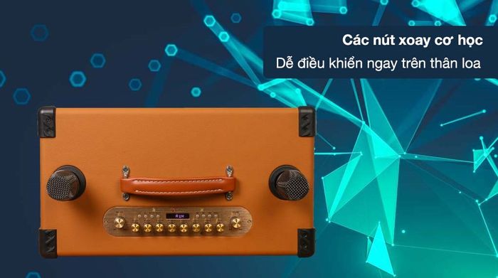 Loa Karaoke Sumico BT-S65 - Tùy chỉnh nút cơ học dễ dàng