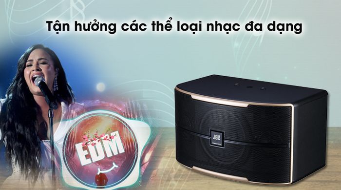 Loa Karaoke JBL Pasion 8 - Tận hưởng các thể loại nhạc đa dạng