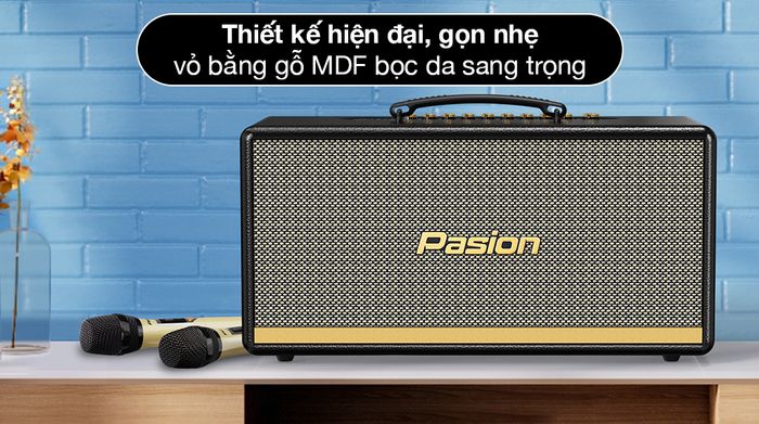 Loa karaoke xách tay PASION 2 - Thiết kế