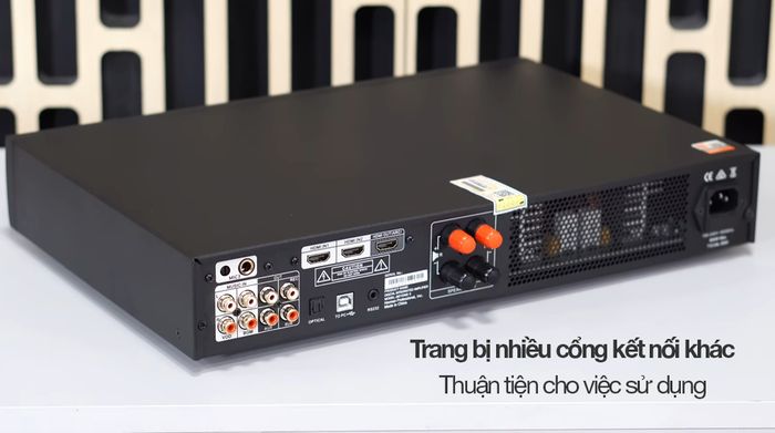 Thiết bị khuếch đại âm tần JBL BEYOND3 - Trang bị nhiều cổng kết nối đa dạng thuận tiện cho việc sử dụng