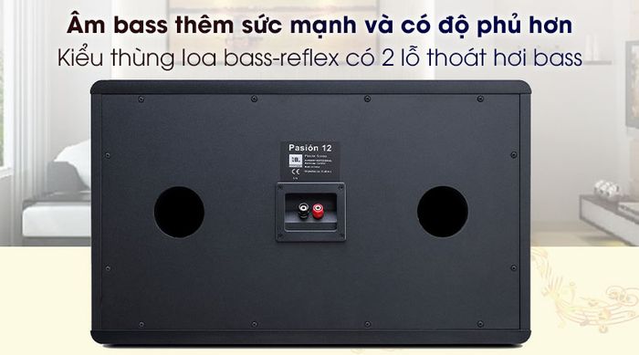 Cặp Loa Karaoke JBL Pasion 12 - Mặt sau
