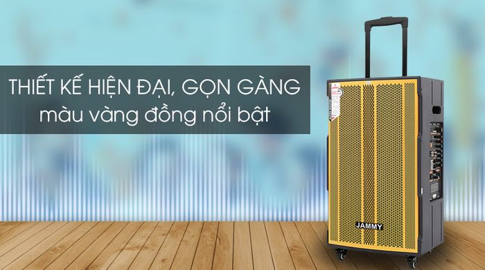 Loa kéo Karaoke Jammy AM4218 600W - Kiểu dáng hiện đại, thiết kế tinh tế