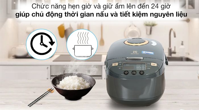Hẹn giờ và giữ ấm