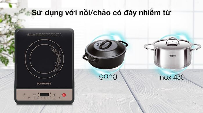 Sử dụng - Bếp từ Sunhouse SHD6159