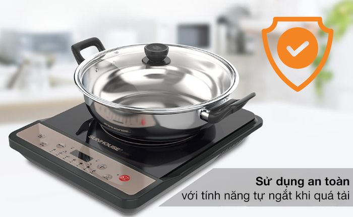 Sử dụng an toàn - Bếp từ Sunhouse SHD6159