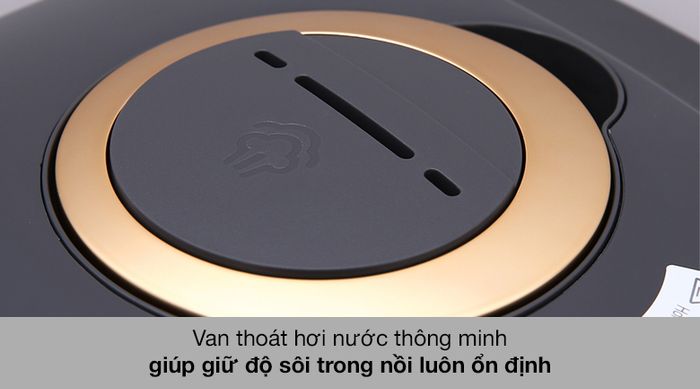Nồi cơm điện tử 1 lít Electrolux E7RC1-550K - Van thoát hơi nước