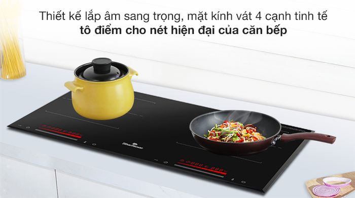 Thiết kế - Bếp từ đôi Bluestone ICB-6917