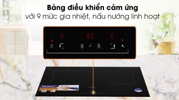 Điều khiển Được trang bị khóa bảng điều khiển an toàn, đặc biệt phù hợp cho gia đình có trẻ nhỏ. Với tính năng này, người dùng lỡ chạm tay vào bảng điều khiển cũng không làm thay đổi những cài đặt trước, hạn chế những sự cố không mong muốn.