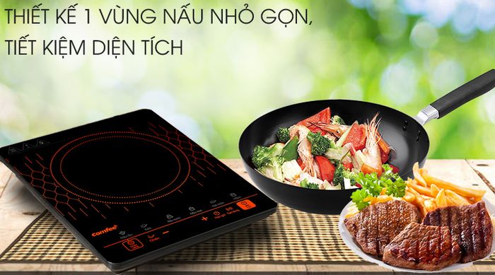 Bếp đơn gọn đẹp - Bếp điện từ Comfee CI-TD2120A