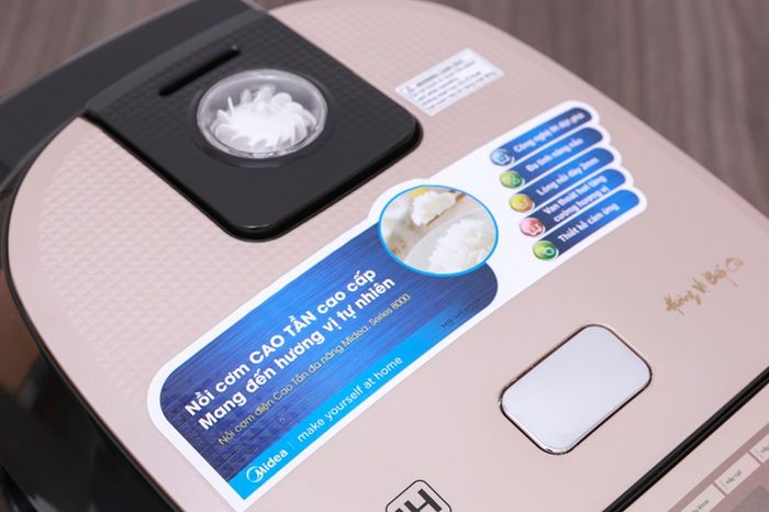 Nồi cơm điện cao tần Midea 1.5 lít MB-HS4007