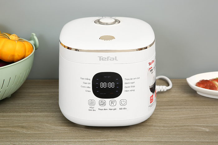 Nồi cơm điện tử Tefal 0.7 lít RK515168 - Thiết kế