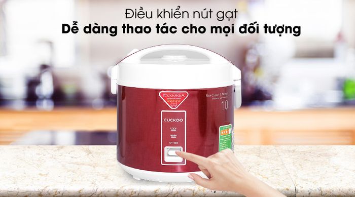 Dễ dùng - Nồi cơm điện Cuckoo 1.8 lít CR-1081