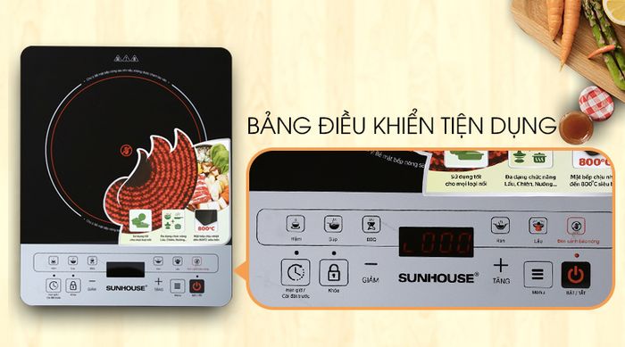 Bảng điều khiển cảm ứng hiện đại