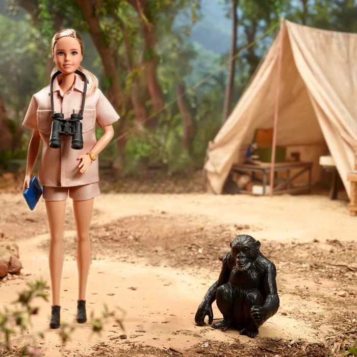 jane goodall barbie doll