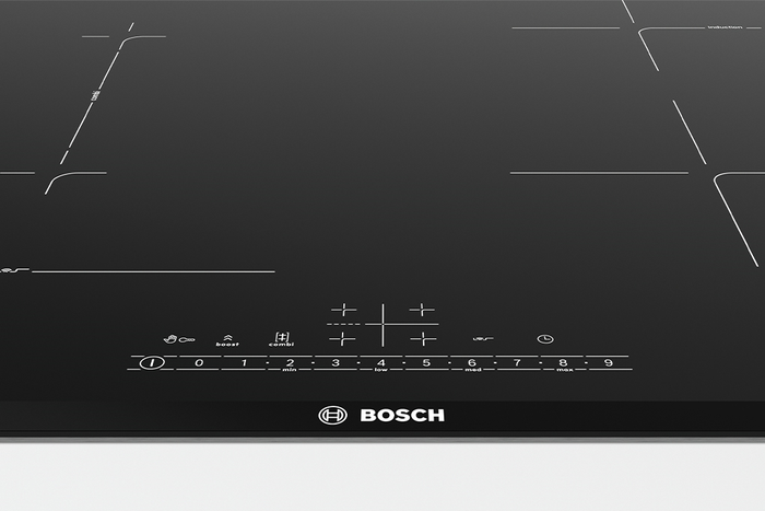 Bảng điều khiển - Bếp từ 4 vùng nấu lắp âm Bosch PVS775FC5E