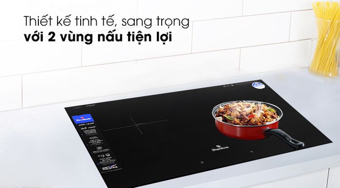 Thiết kế - Bếp từ đôi Bluestone ICB-6948