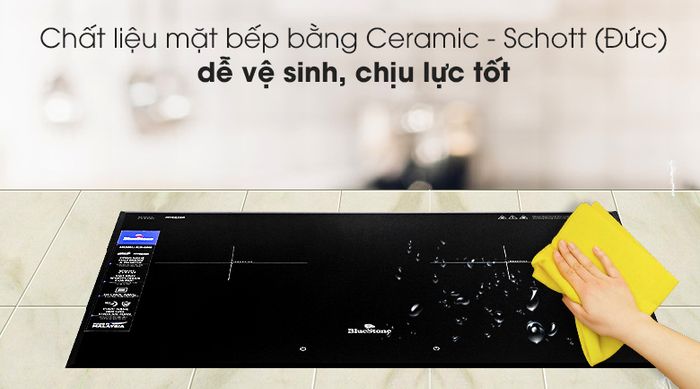 Mặt bếp - Bếp từ đôi Bluestone ICB-6948