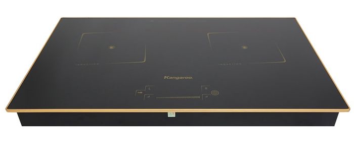 Thiết kế sang trọng, hiện đại, có 2 lò đun - Bếp từ đôi Kangaroo KG438I