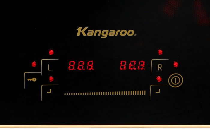 Bảng điều khiển cảm ứng nhanh nhạy - Bếp từ đôi Kangaroo KG438I