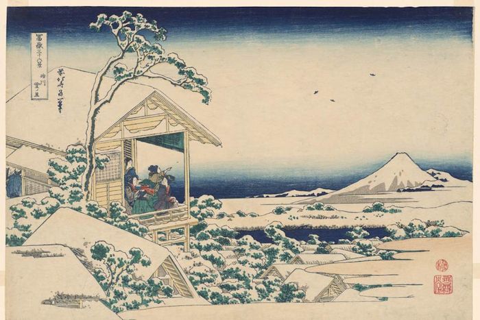Snowy Morning From Koishikawa (Koishikawa Yuki No Ashita)