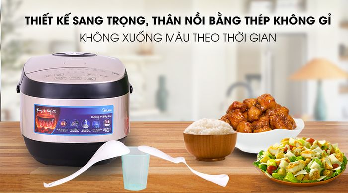 Nồi cơm điện tử Midea MB-FS5023 1.8 lít