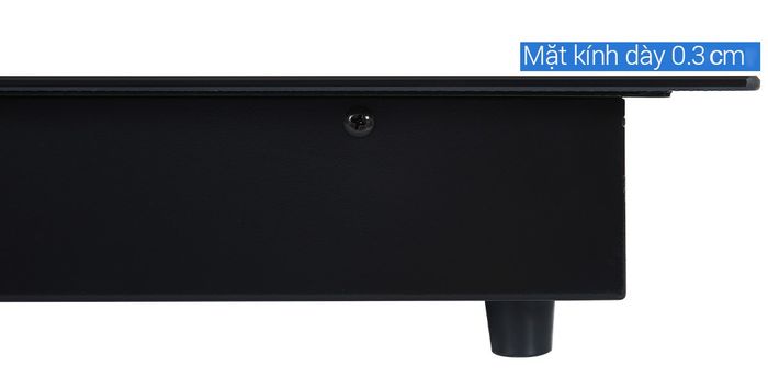 Mặt bếp bằng kính Crystal chịu lực, chịu nhiệt tốt