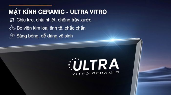 Mặt kính - Bếp từ đôi lắp âm Sunhouse Mama MMB82052-TMD
