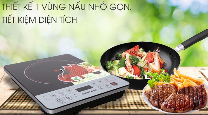 Công suất 2000W mạnh mẽ