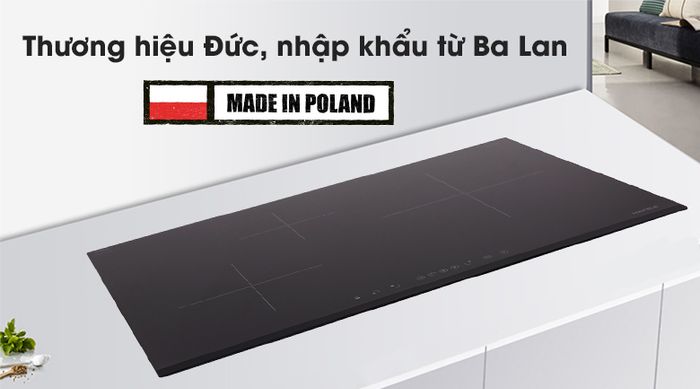 BXuất xứ - Bếp từ 3 vùng nấu Hafele HC-IS773EA (535.02.242)