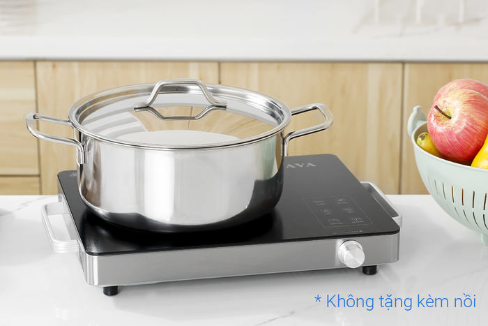 Bếp hồng ngoại AVA RPD-IC01 - Công suất, kích thước vùng nấu