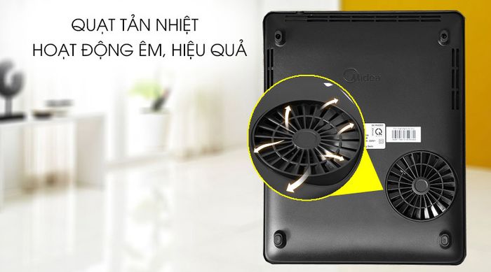 Quạt tản nhiệt hiệu quả - Bếp điện từ Comfee CI-TD2120A