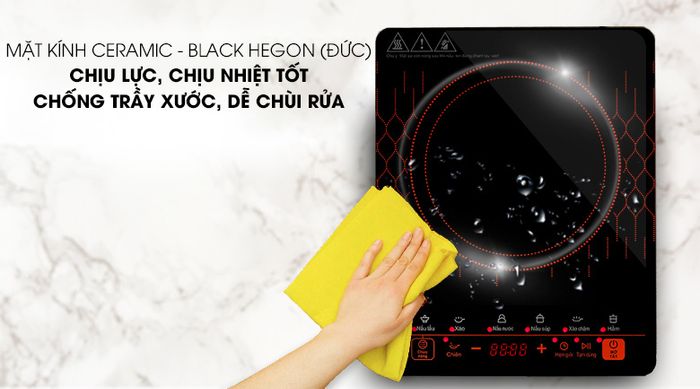 Bếp từ Comfee CI-TD2120A - Mặt kính