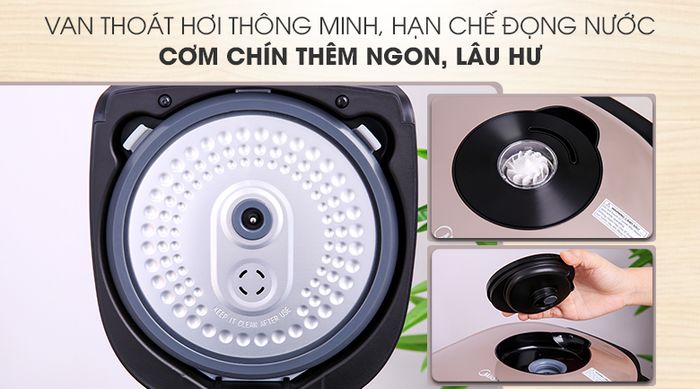 Van nồi cơm điện tử Midea MB-FS5023 1.8 lít