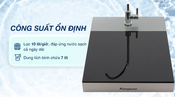 Máy lọc nước RO Kangaroo KG12NA 12 lõi - Công suất