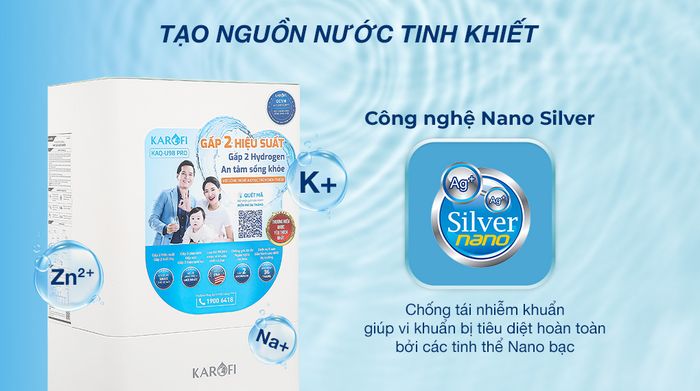 Máy lọc nước RO Karofi KAQ-U98 Pro 10 lõi - Công nghệ