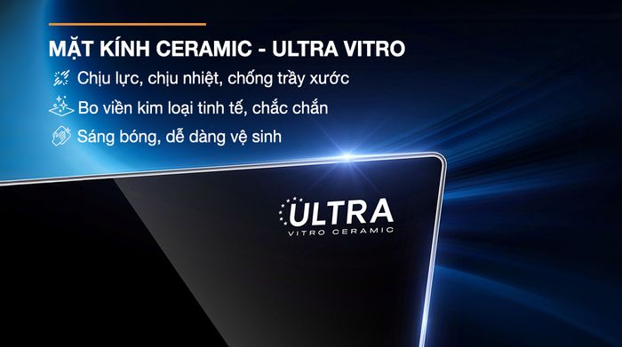 Mặt kính - Bếp từ hồng ngoại lắp âm Sunhouse SHB81051-VMD
