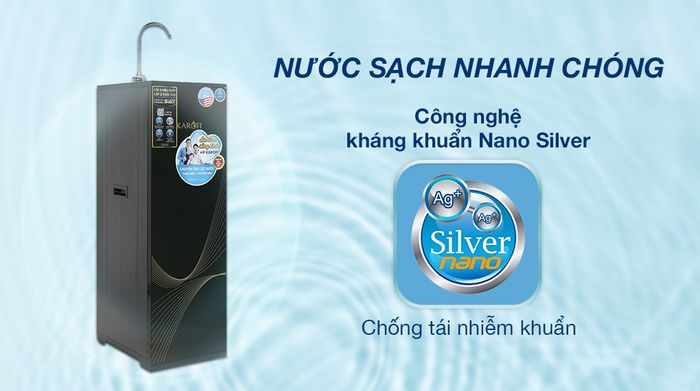 Máy lọc nước RO Karofi KAQ-X18 11 lõi - Nano Silver