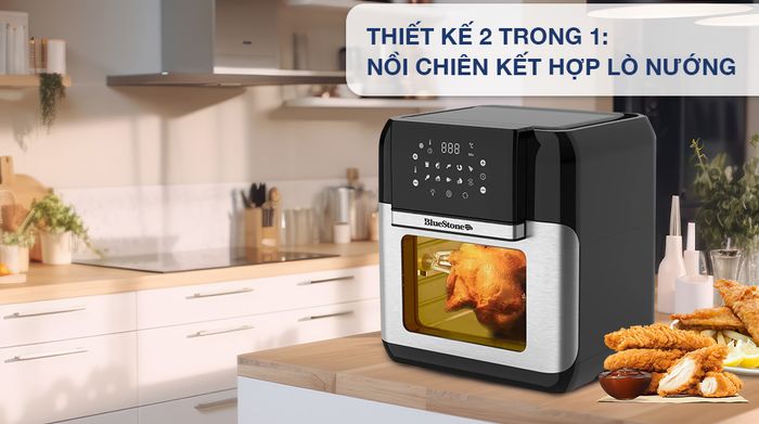 Lò chiên không dầu BlueStone AFB-5888 10 lít - Thiết kế