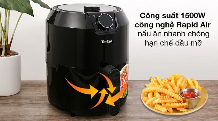 Nồi chiên không dầu Tefal EY201815 4.2 lít - Công suất 1500W